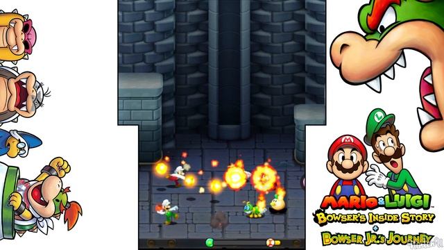 Mario & Luigi Bowser's Inside Story + Bowser Jr 's Journey - Walkthourgh Part 17 смотреть онлайн