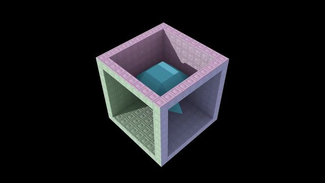 Magic cube/Impossible cube/Non-Euclidean cube смотреть онлайн