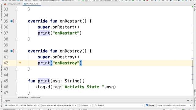 Activity Life Cycle Demo - Kotlin смотреть онлайн