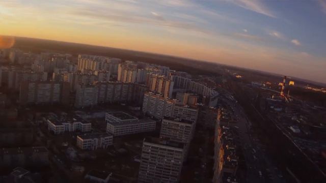 видео с борта над эстакадой Зеленоград смотреть онлайн