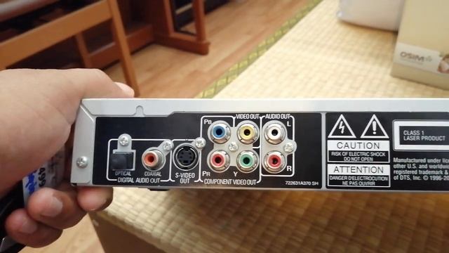 PIONEER DVD PLAYER DV-510K ขายเครื่องเล่นดีวีดีไพโอเนียร์ DV-510K สภาพสวย ใช้งานปรกติ พร้อมรีโมท смотреть онлайн