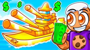 Потратил 8 972 642 доллара на СИЛЬНУЮ ЛОДКУ в Roblox! перевод - CookieBlox