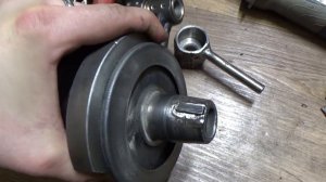 Как восстановить разбитый шпоночный паз.