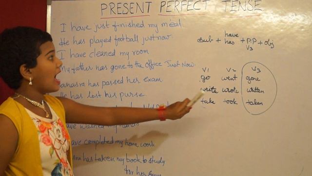 English Grammar - Present Perfect Tense (Telugu) смотреть онлайн