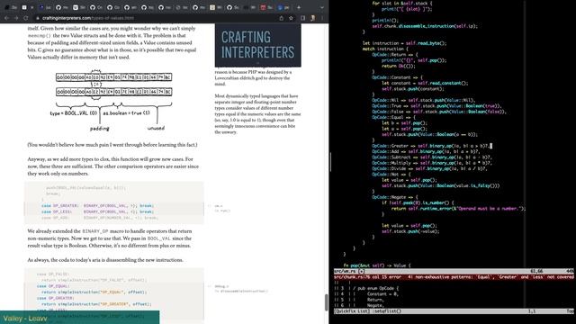 [Rust Programming] Crafting Interpreters: Day 24, Chapter 18 (Part 2), Chapter 19 (Part 1) смотреть онлайн