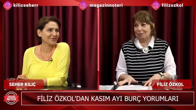 NOKTA ATIŞI TESPİTLER! Filiz Özkol'dan Kasım Ayı Burç Yorumları | Magazin Noteri