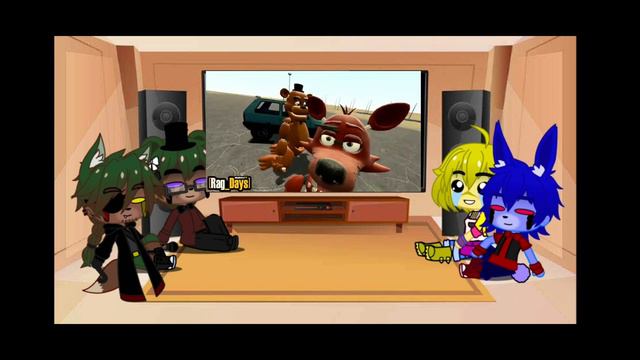 Реакция аниматроников на 2 серию Rag_days 2 часть ФНаФ Гача лайф [M0ndar1n] смотреть онлайн