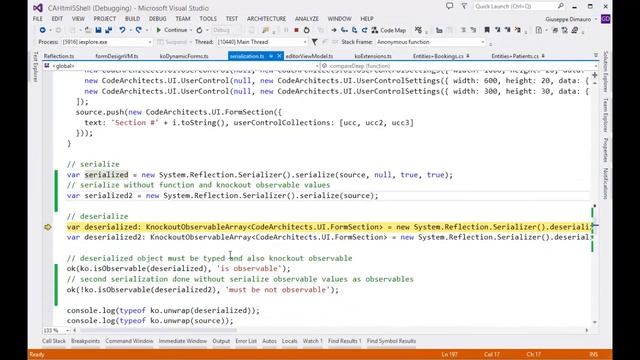 Microsoft TypeScript typed serialization sample смотреть онлайн