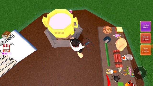 как получить все ингредиенты в роблокс в игре wacky wizard *перевод* дураки волшебники Roblox смотреть онлайн