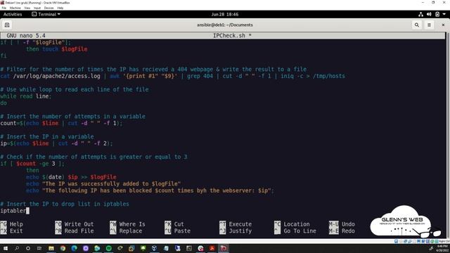 Create Dynamic IP Lockout Script смотреть онлайн