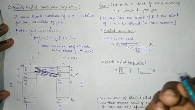 76. Join Algorithms | Nested Loop Join Algorithm | Block Nested Loop Join Algorithm | Database смотреть онлайн