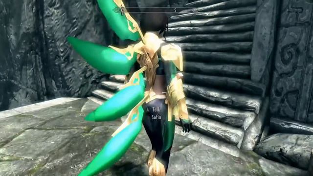skyrim, wave outfit and sword 0 смотреть онлайн