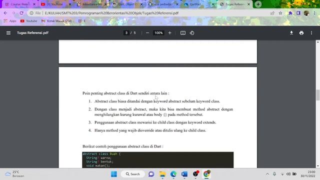 Penjelasan dari Inheritance, Abstract, Extends, dan Implement dalam Bahasa Pemrograman Dart смотреть онлайн