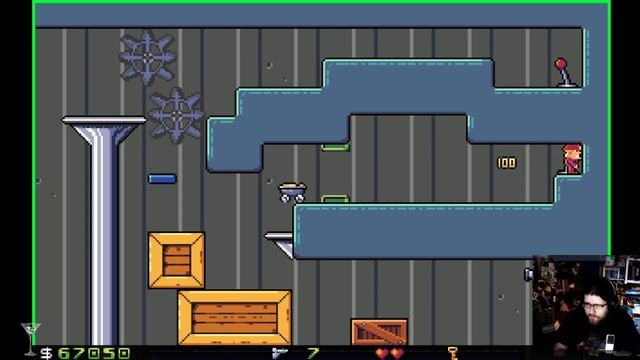 Crystal Caves HD Long Gameplay (Indie/Retro PC) смотреть онлайн
