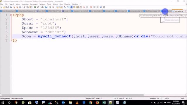 How to connect php to mysql database using phpmyadmin смотреть онлайн