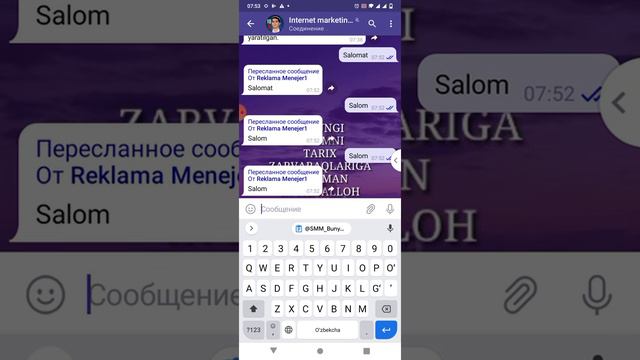 Telegram bot ni gruppaga admin qilish смотреть онлайн
