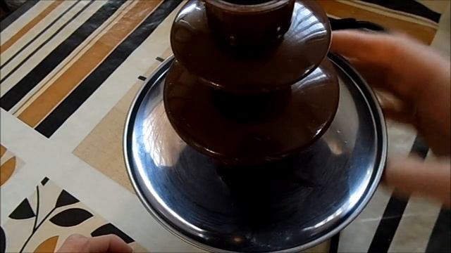 Шоколадный фонтан - фондю , заказ с Алиэкспресс.Chocolate Fountain Fondue .AliExpress. смотреть онлайн