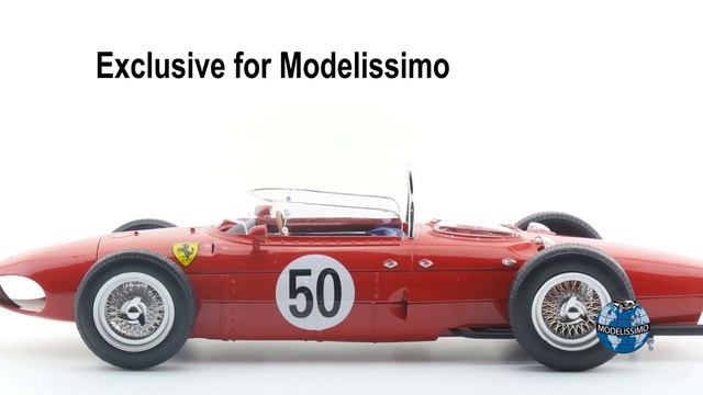 Modelissimo: CMR Ferrari 156 Sharknose Baghetti Winner GP France 1961 1/18 смотреть онлайн