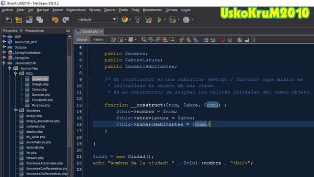 Constructores de Clase en PHP: Inicialización de Objetos | Curso PHP y MySQL # 36 смотреть онлайн