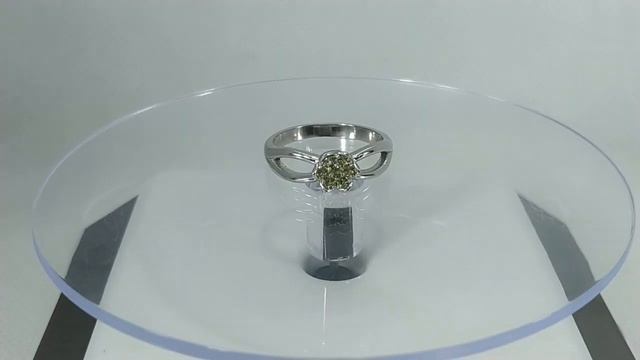 Кольцо с натуральными пакистанскими хризолитами (перидот) Размер 17.5 Серебро 925 смотреть онлайн
