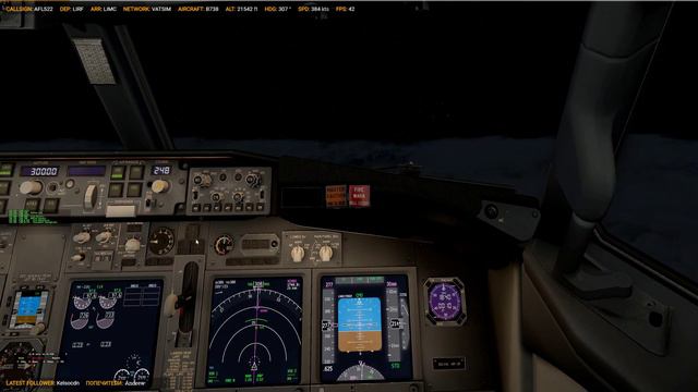 Полет экипажем,  Алексей - Copilot,  #Xplane 11.31 #Zibo Boeing 738 3.33b Smartcopilot