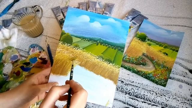 Маки расцвели | творческий девичник #1