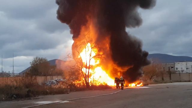 Пожар в Новороссийске 29 октября 2016 смотреть онлайн