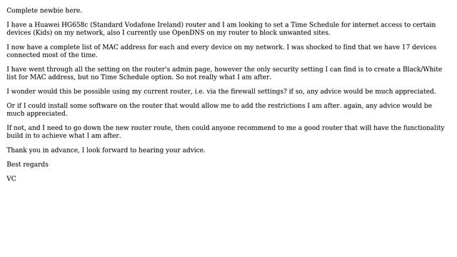 Time Schedule for Internet access at router level based on MAC Address смотреть онлайн