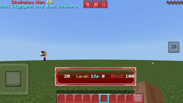 chainsaw man mod Minecraft (bedrock 1.19.41) link in comments смотреть онлайн