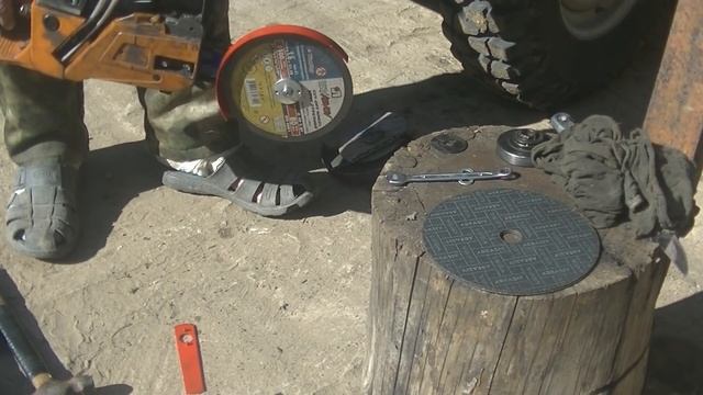 Бензорез из бензопилы. Чем резать МЕТАЛЛ если нет электричества? смотреть онлайн