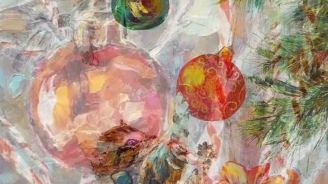 Ёлочные игрушки в живописи.????? смотреть онлайн