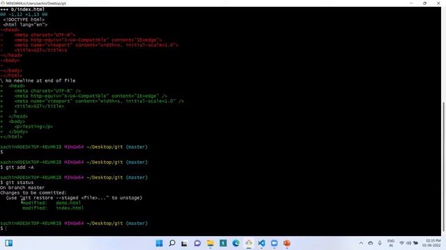 Git & GitHub Tutorial For Beginners In Hindi -2022 смотреть онлайн