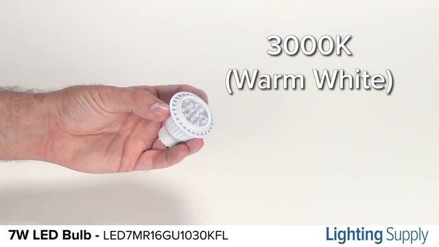 TCP 7W LED MR16 Bulb (LED7MR16GU1030KFL) смотреть онлайн