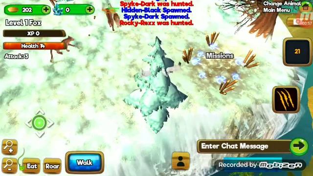 Animal sim online big cats gameplay ( R.I.P) Lizzy смотреть онлайн