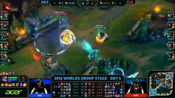 Best of Albus Nox Luna | Worlds 2016 - League of Legends