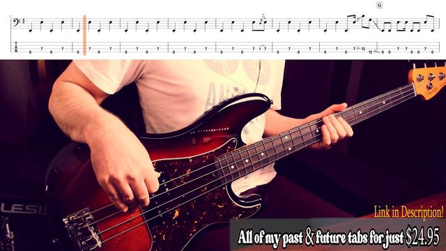 Purple Haze Bass Cover with Tab: Gary Moore Live: Blues For Jimi смотреть онлайн