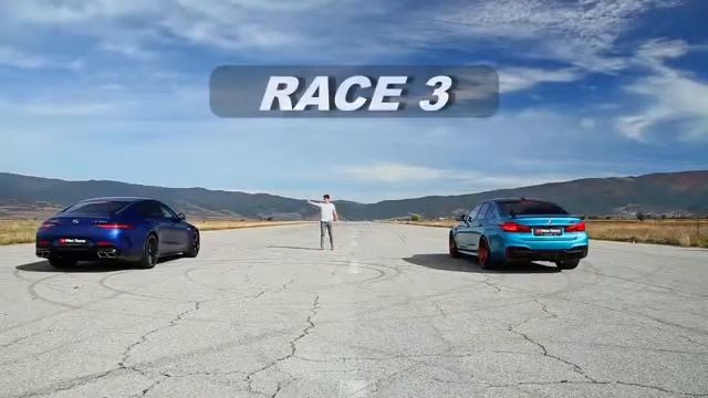 BMW M5 Competition Vs Mercedes AMG GT63s DRAG RICE