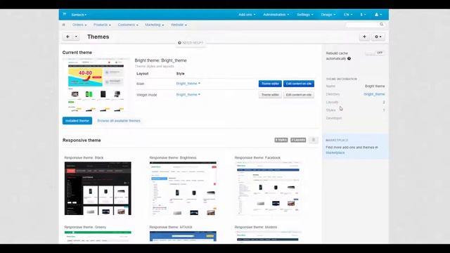 3.1. CS-Cart Shopping Cart Software Design — Overview смотреть онлайн