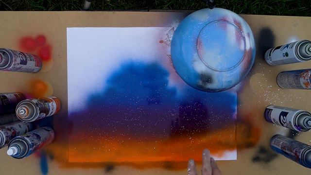 Thanos Spray Paint Art (Relaxing) смотреть онлайн