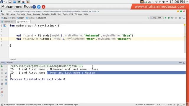 36 Kotlin Advance Object Class OOP смотреть онлайн