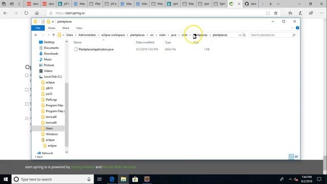 Use Initializr to create a Spring Boot project with Eclipse смотреть онлайн