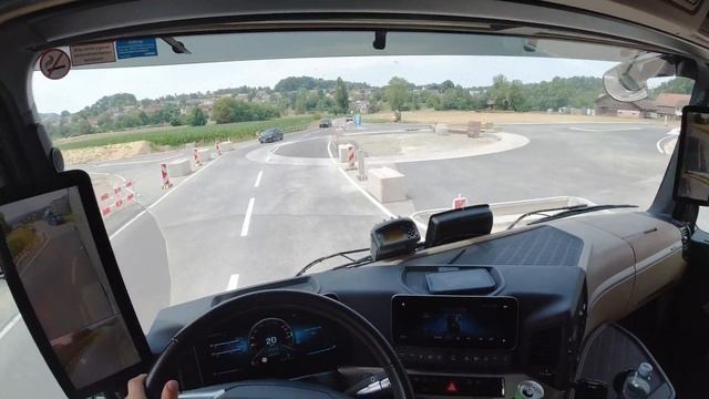 POV truck driving #7 Switzerland??- Actros 1851 MirrorCam смотреть онлайн