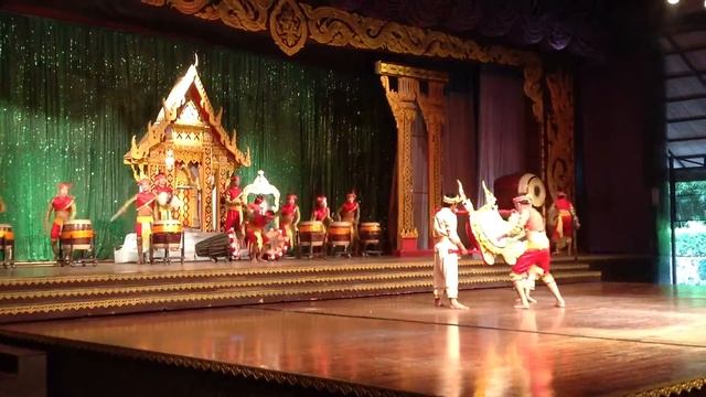 Тайский танец с барабанами смотреть онлайн