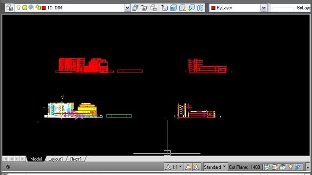 AutoCAD 3D Soid Slice and Cut смотреть онлайн