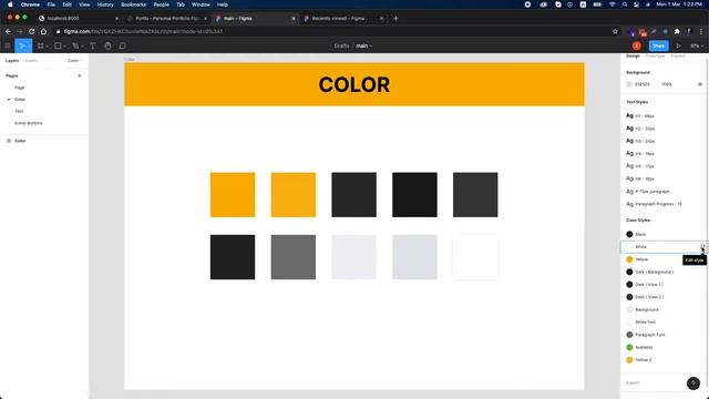 Portfo Figma Template смотреть онлайн