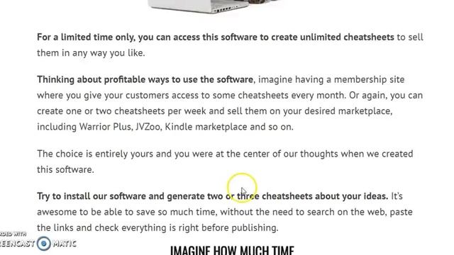Affiliate Marketing Tool ''Cheatsheet Generator Software'' Reviews смотреть онлайн