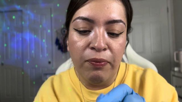 ASMR Part 3: Doing your Halloween nails ???- glove sounds смотреть онлайн