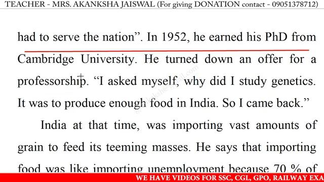 Write an essay on Ms Swaminathan in english | Essay writing on Ms Swaminathan in english смотреть онлайн