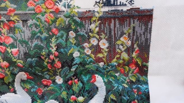 #11 Вышивка крестом. Гуси экватор смотреть онлайн