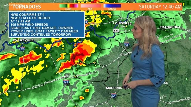 Kentucky storm track: A look at the path of the storms смотреть онлайн